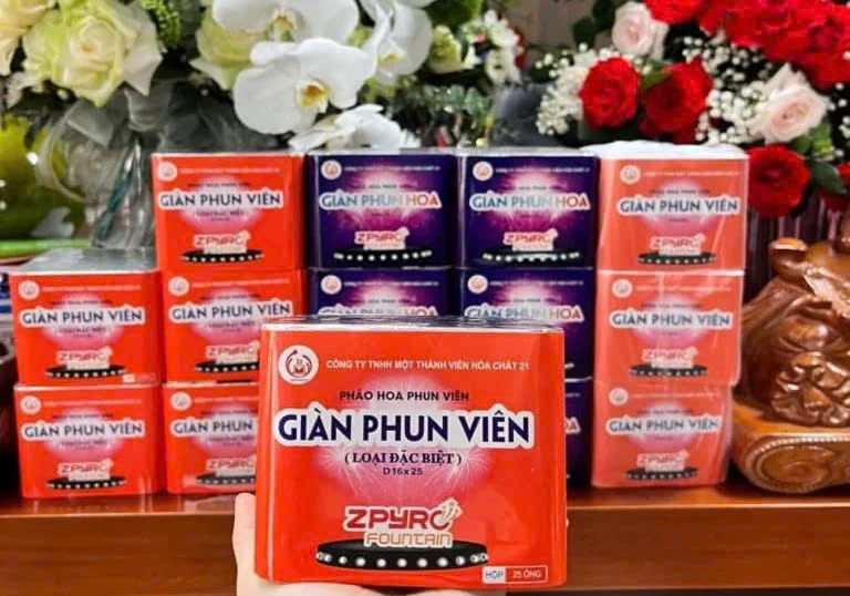 PHÁO HOA BỘ QUỐC PHÒNG